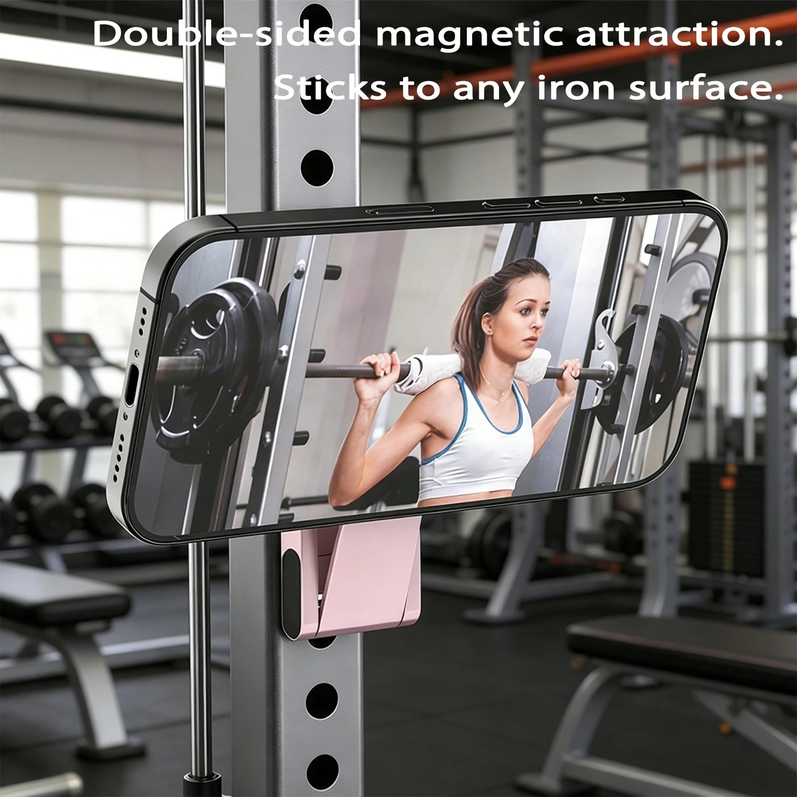Ultra-Slim Foldable Magnetic Phone Tripod Stand