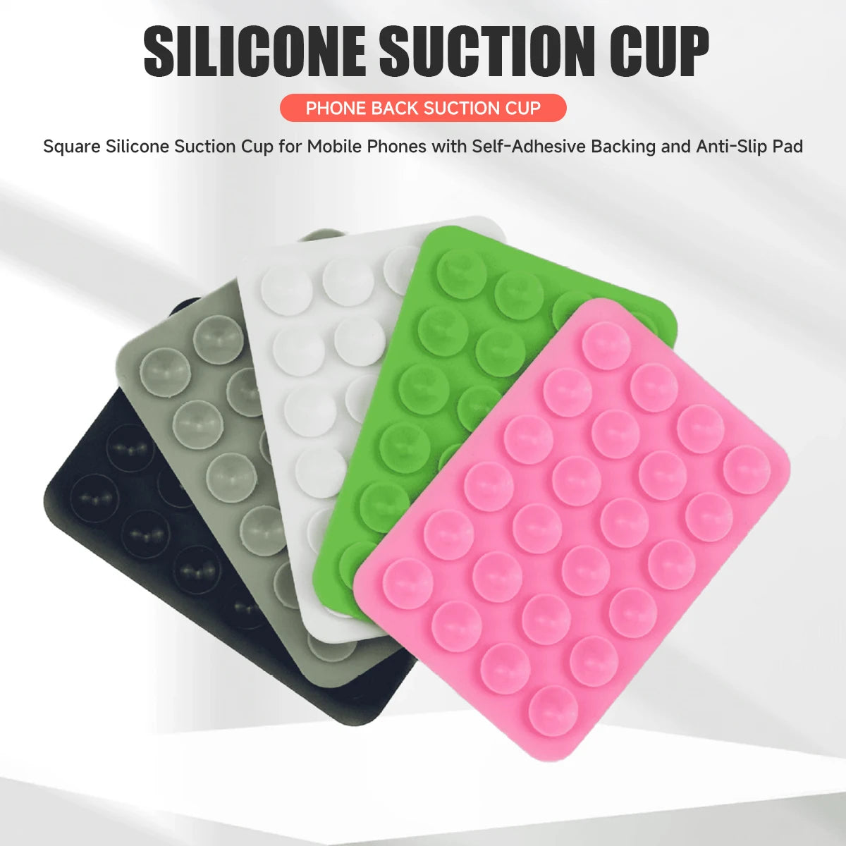 Universal Silicone Suction Cup Phone Mount