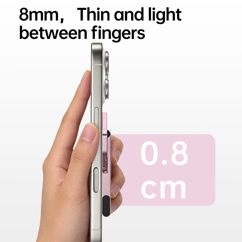 Ultra-Slim Foldable Magnetic Phone Tripod Stand