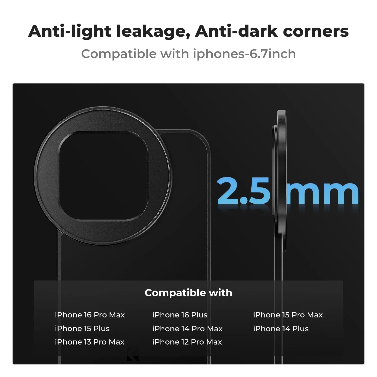67mm Magnetic Mobile Phone Camera Filter Kit