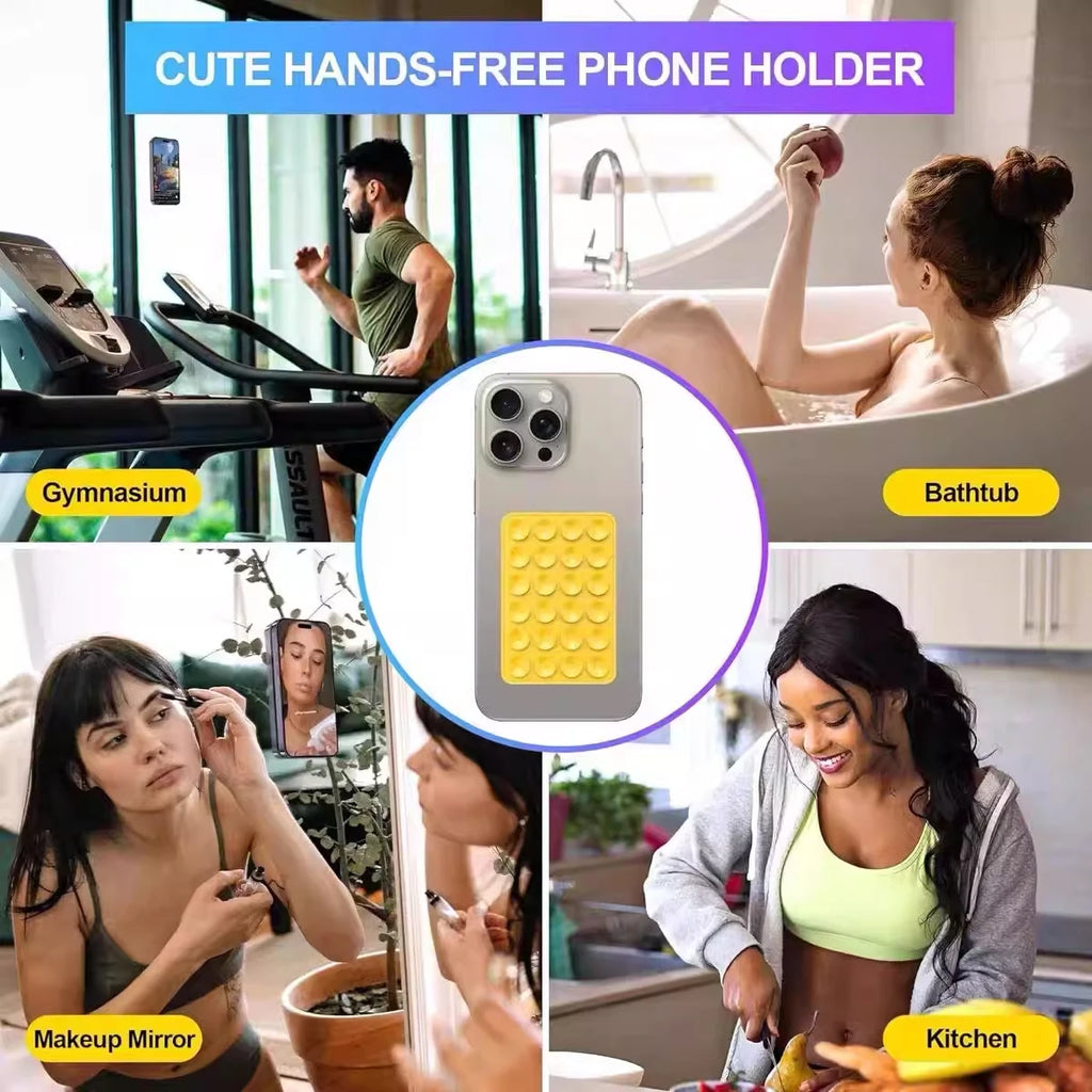 Universal Silicone Suction Cup Phone Mount