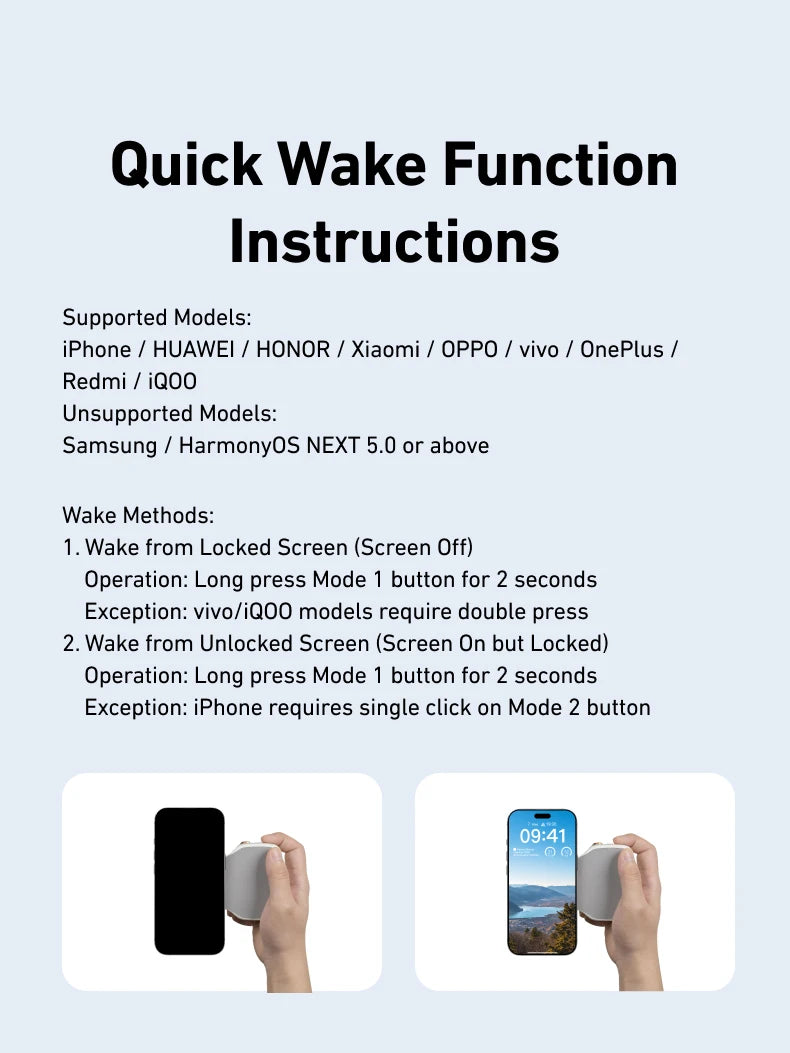 Magnetic Smartphone Camera Hand Grip & Bluetooth Shutter
