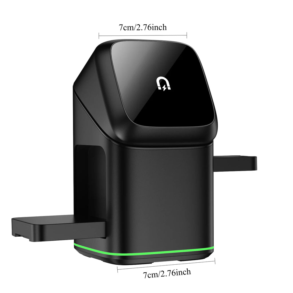 3-in-1 Foldable Touch-Controlled Wireless Charging Stand