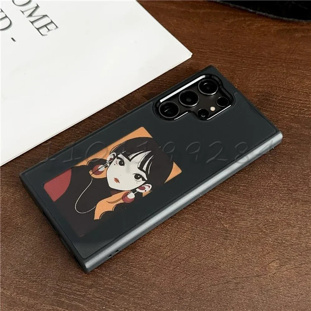 NFC Smart E-Ink Phone Case (For Samsung Galaxy S24/S23 Ultra)