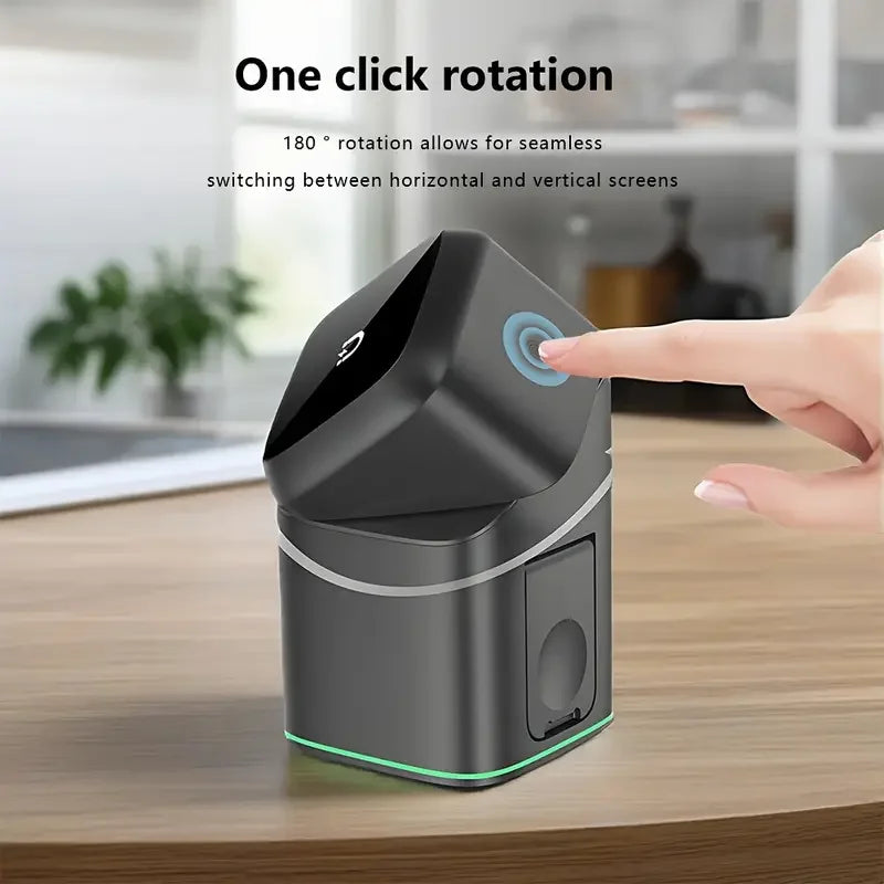 3-in-1 Foldable Touch-Controlled Wireless Charging Stand