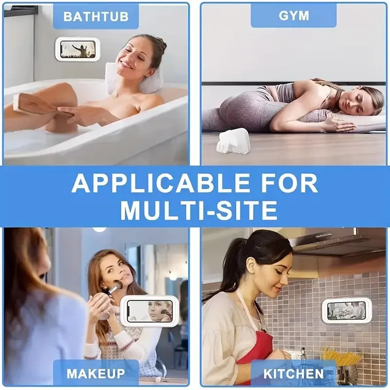 Waterproof Anti-Fog Shower Phone Holder