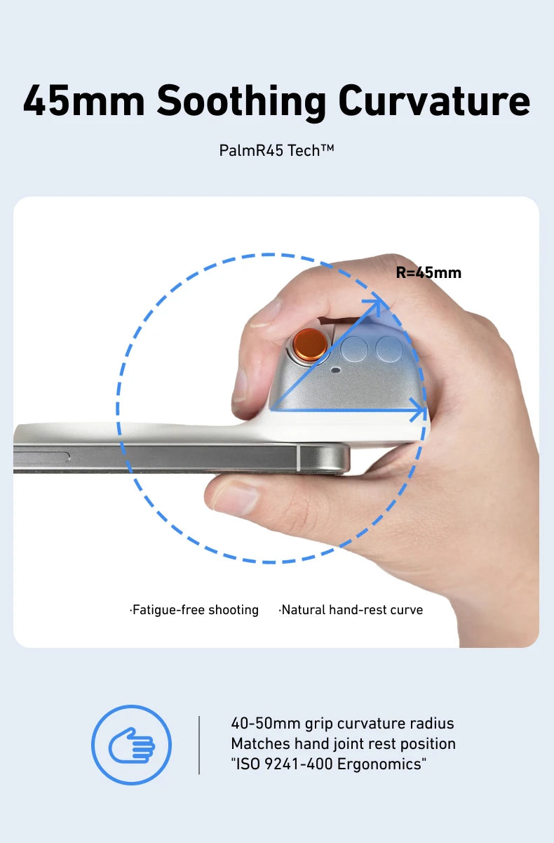 Magnetic Smartphone Camera Hand Grip & Bluetooth Shutter