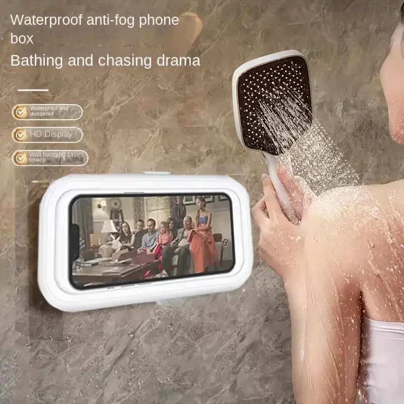 Waterproof Anti-Fog Shower Phone Holder
