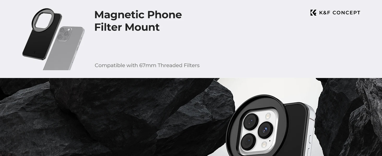 67mm Magnetic Mobile Phone Camera Filter Kit
