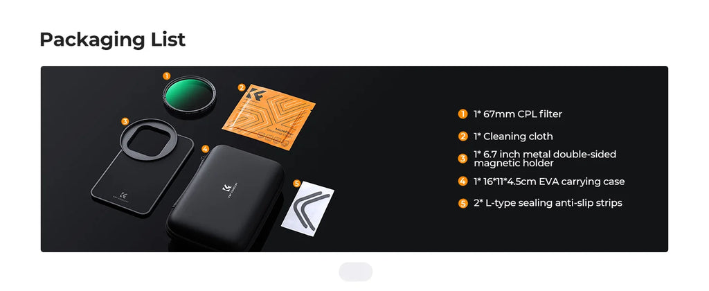 67mm Magnetic Mobile Phone Camera Filter Kit