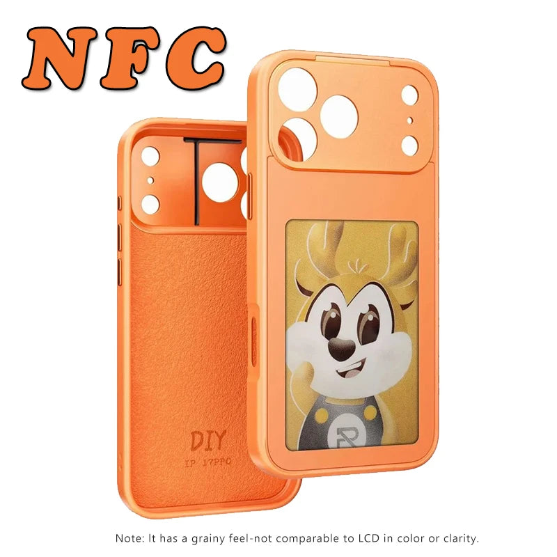 NFC Smart E-Ink Phone Case (For iPhone 12 to 17 Series)