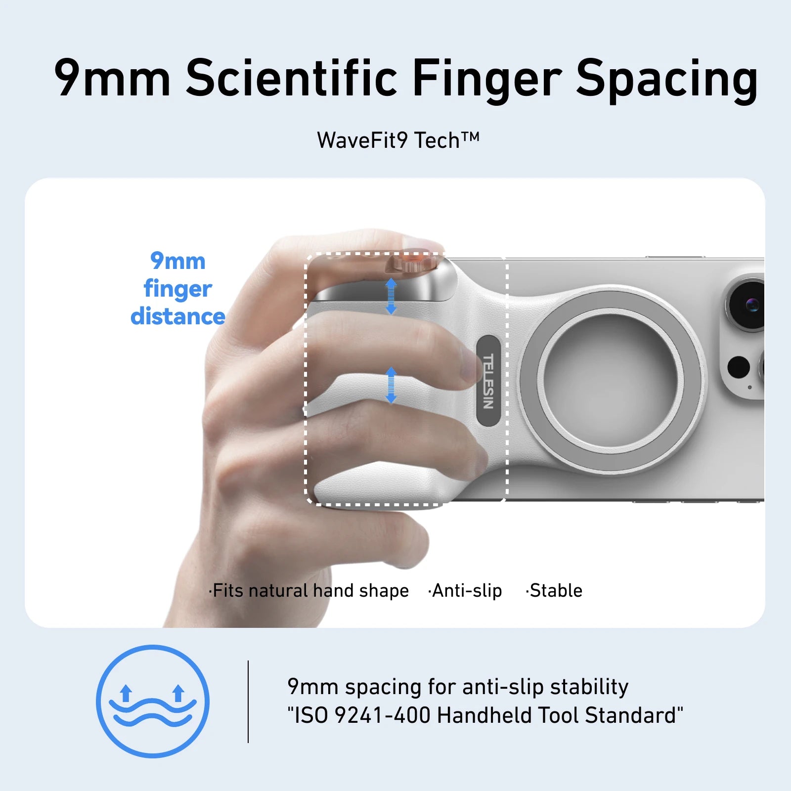 Magnetic Smartphone Camera Hand Grip & Bluetooth Shutter