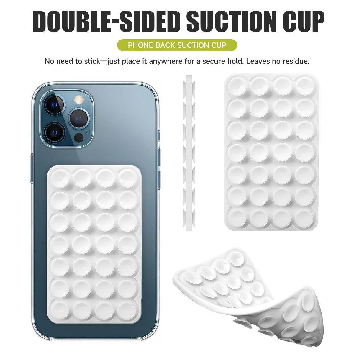 Universal Silicone Suction Cup Phone Mount