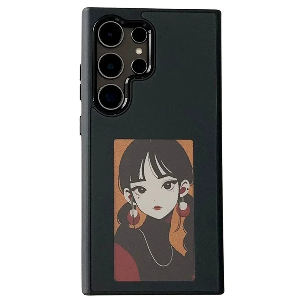 NFC Smart E-Ink Phone Case (For Samsung Galaxy S24/S23 Ultra)