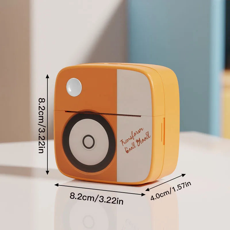Portable Ink-Free Bluetooth Thermal Pocket Printer